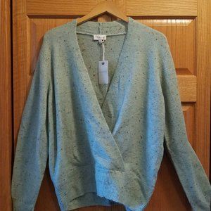 NWT Lucky Brand Wrap Sweater -Size L